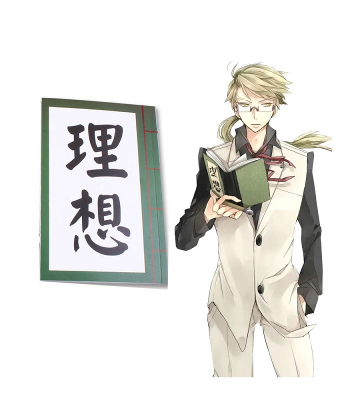 Bungo Stray Dogs Doppo Kunikida Notebook Anime Accessori Cosplay Carnevale Halloween
