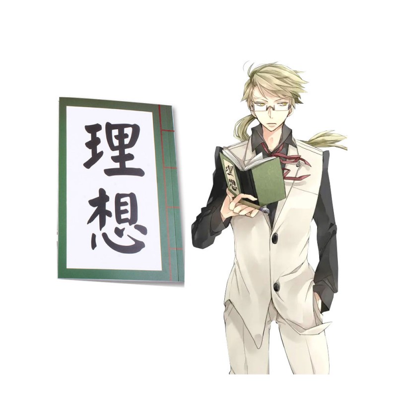 Bungo Stray Dogs Doppo Kunikida Notebook Anime Accessori Cosplay Carnevale Halloween
