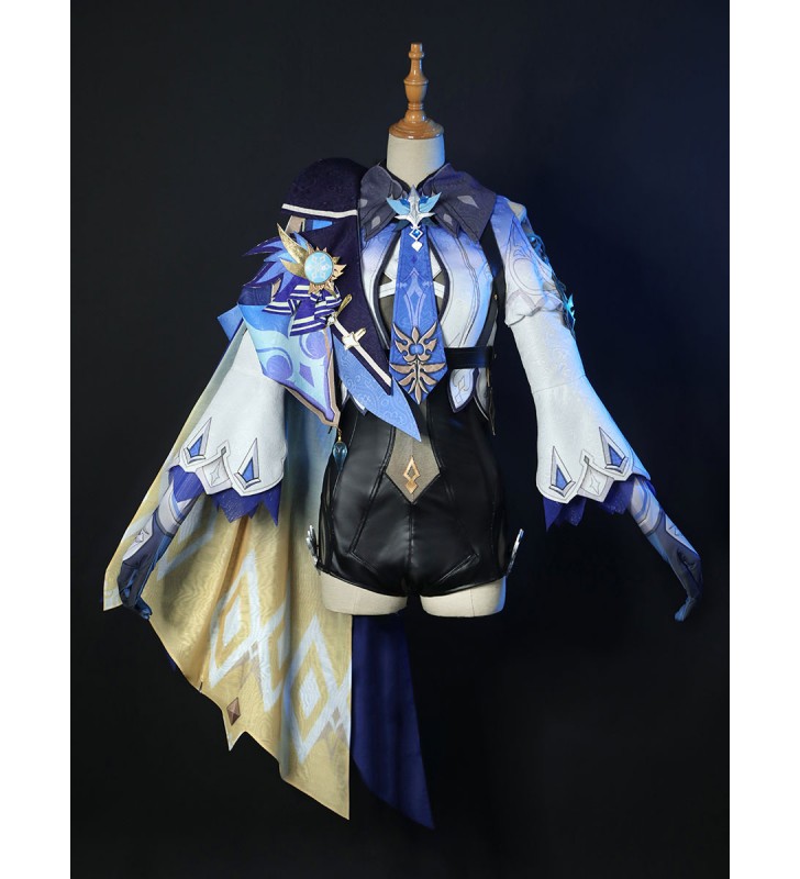 Genshin Impact EULA Lawrence Completo Set completo Mihoyo gioco Costumi Cosplay Carnevale Halloween