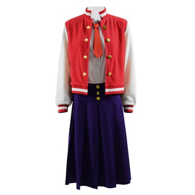 Zombie Land Saga Revenge Saki Nikaido Poliestere Vestito quotidiano Costumi Cosplay Carnevale