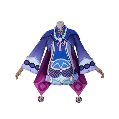 Genshin Impact Qiqi Icy Resurrection Costumi Cosplay Carnevale