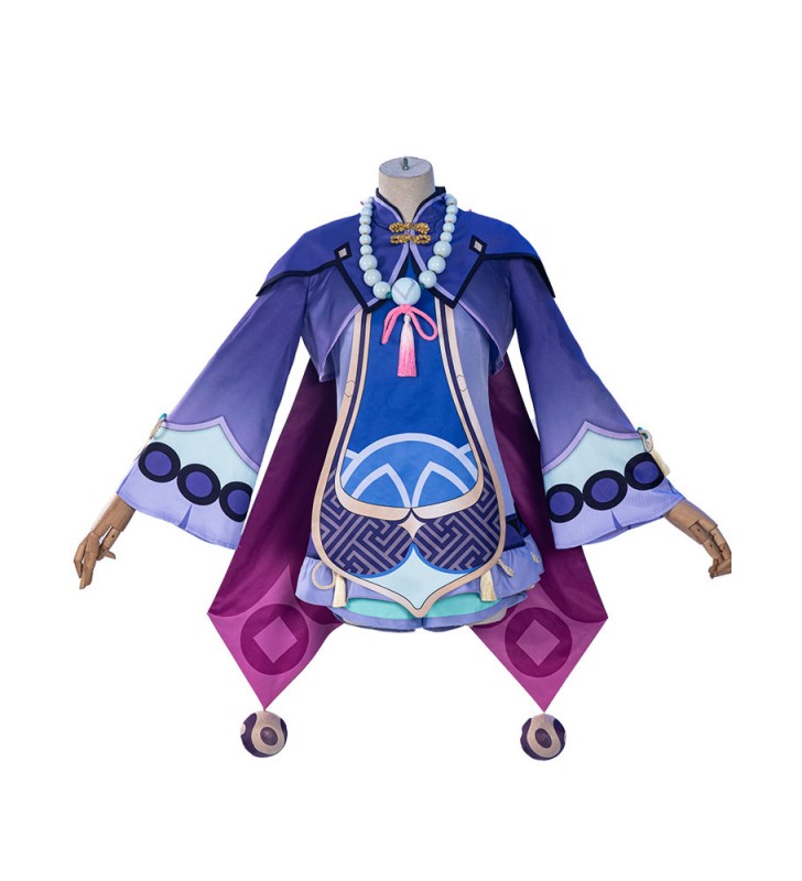 Genshin Impact Qiqi Icy Resurrection Costumi Cosplay Carnevale