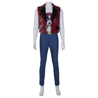 Thor: Love and Thunder Thor Costumi Cosplay standard regolari senza cintura Carnevale Halloween