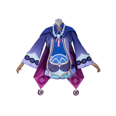 Genshin Impact Qiqi Cosplay Costume Completo Game Costumi Cosplay Carnevale
