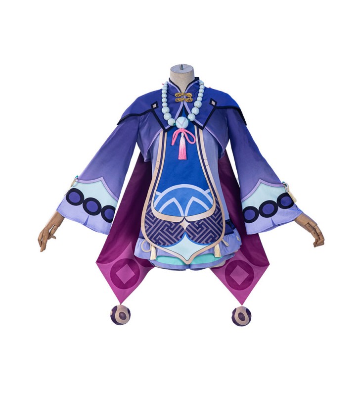 Genshin Impact Qiqi Cosplay Costume Completo Game Costumi Cosplay Carnevale