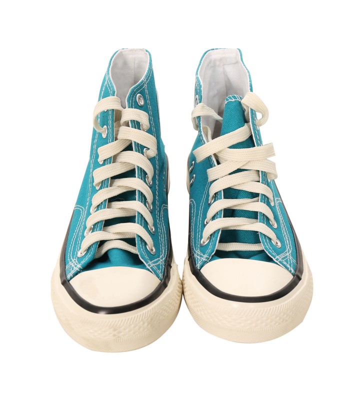 Scarpe Cosplay SpiderMan Scarpe in poliestere Cosplay blu ciano Carnevale Halloween