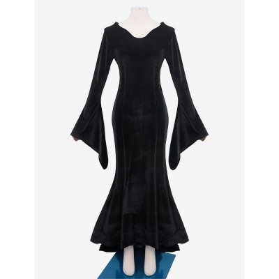 Il cosplay del film della famiglia Addams Costumi cosplay di Morticia Addams