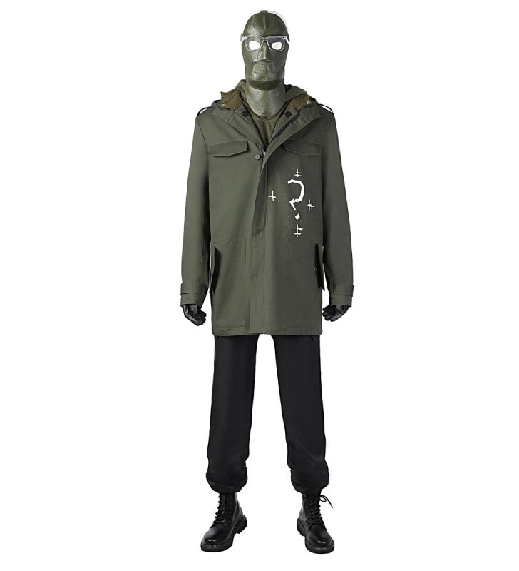 Film DC Comics Batman 2023 Enigmista Edward Nygma soprabito Cotton Cotton Set cinematografico da uomo