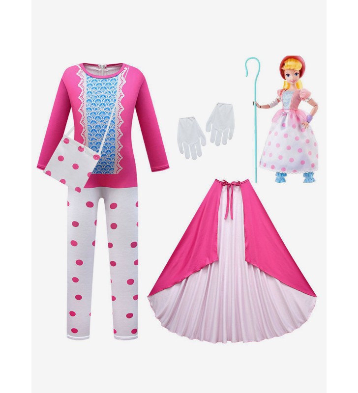 Cosplay di film di Toy Story Bo Peep Costumi Cosplay Halloween