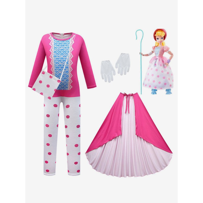 Cosplay di film di Toy Story Bo Peep Costumi Cosplay Halloween
