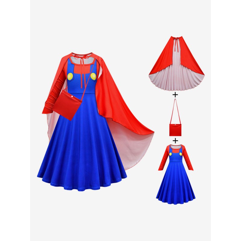 Costume Cosplay Bambino Set Completo Con Accessori – Vestito Carnevale Halloween – Taglie M/L/XL (120-150 Cm)