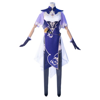 Genshin Impact Lisa Set completo Gioco Cosplay Costume Costumi Cosplay Carnevale