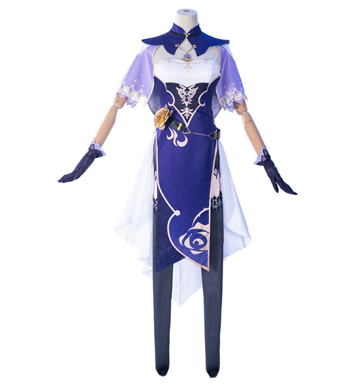 Genshin Impact Lisa Set completo Gioco Cosplay Costume Costumi Cosplay Carnevale