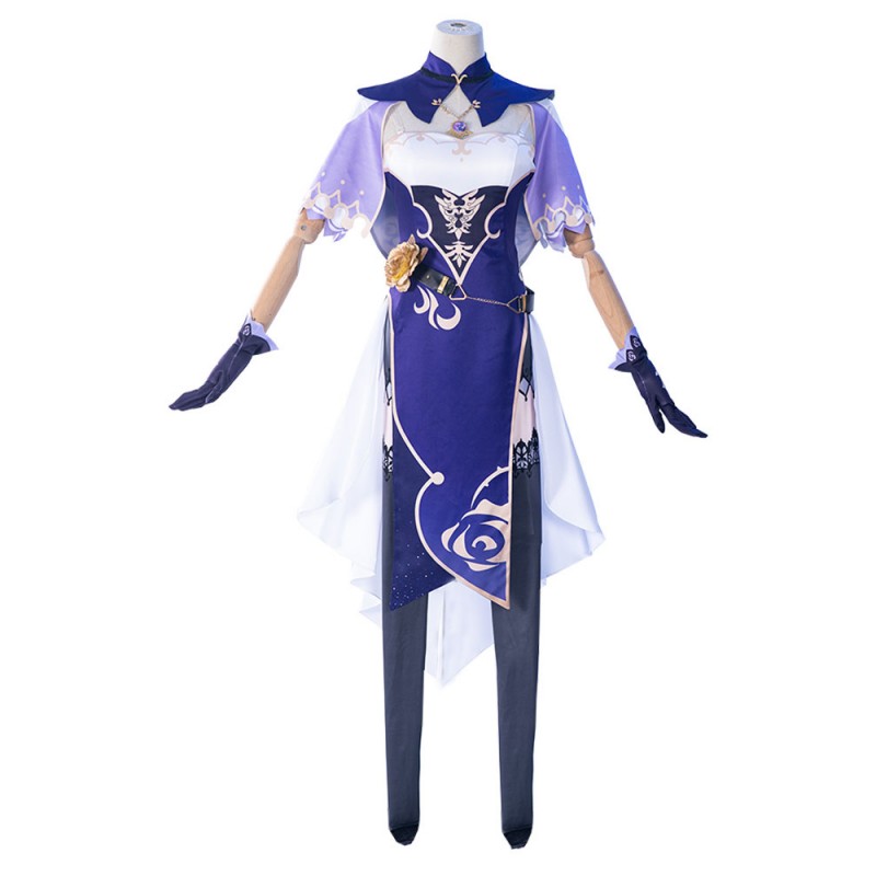 Genshin Impact Lisa Set completo Gioco Cosplay Costume Costumi Cosplay Carnevale
