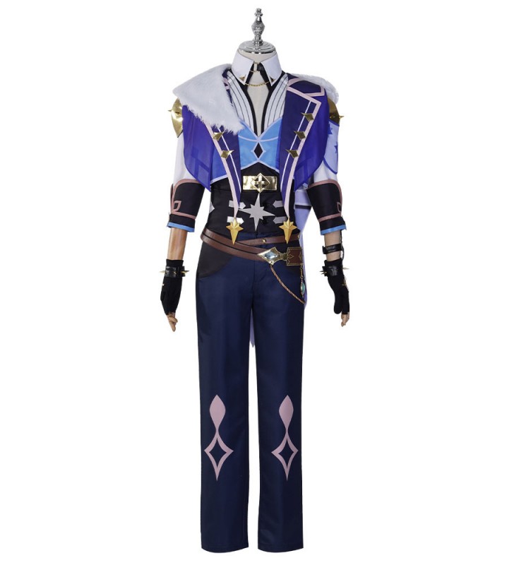 Genshin Impact Kaeya Alberich Costumi Cosplay Carnevale