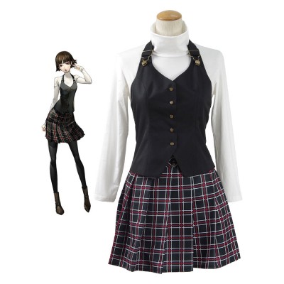 Carnevale Persona 5 Makoto Niijima Costumi Cosplay