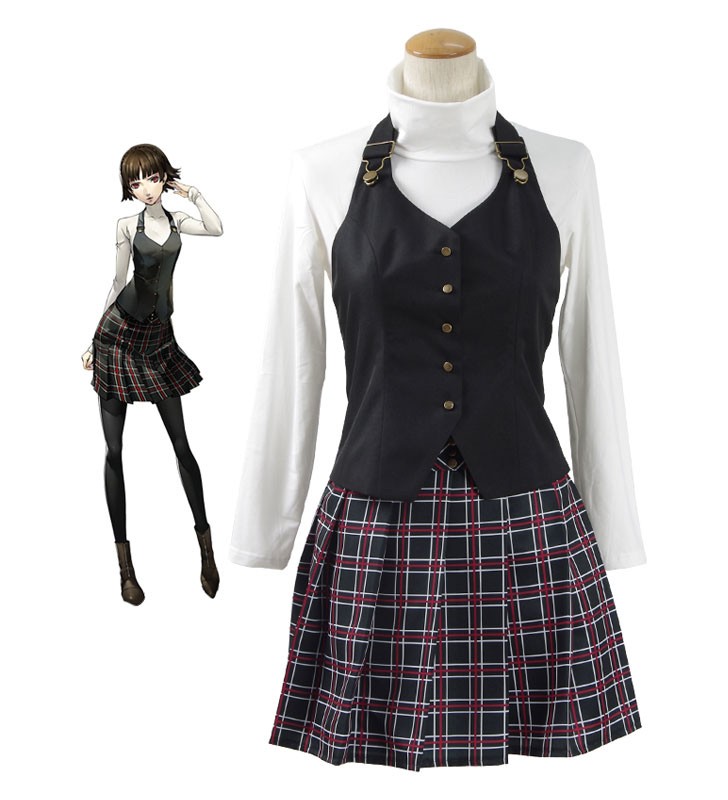 Carnevale Persona 5 Makoto Niijima Costumi Cosplay