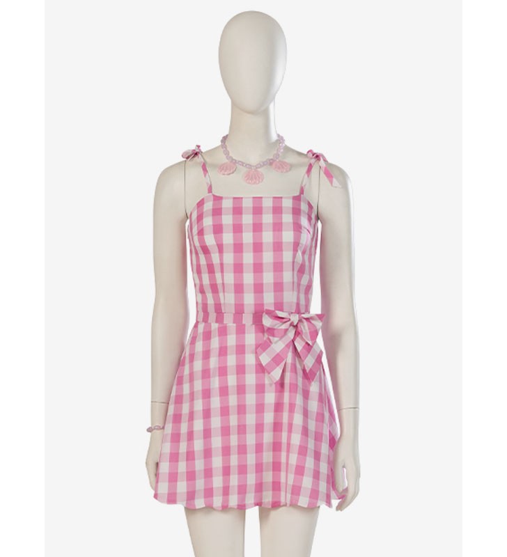 Cosplay del film di Barbie Vestito cosplay rosa di Barbie Carnevale Halloween