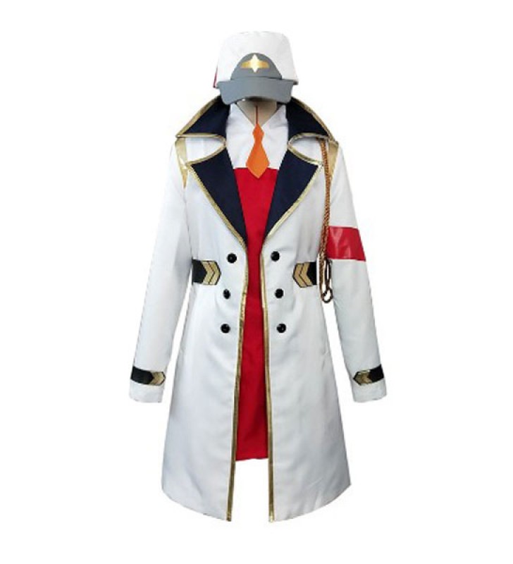 Darling In The FranXX Code 002 Zero Two Dust Coat Cosplay Coat Carnevale Halloween