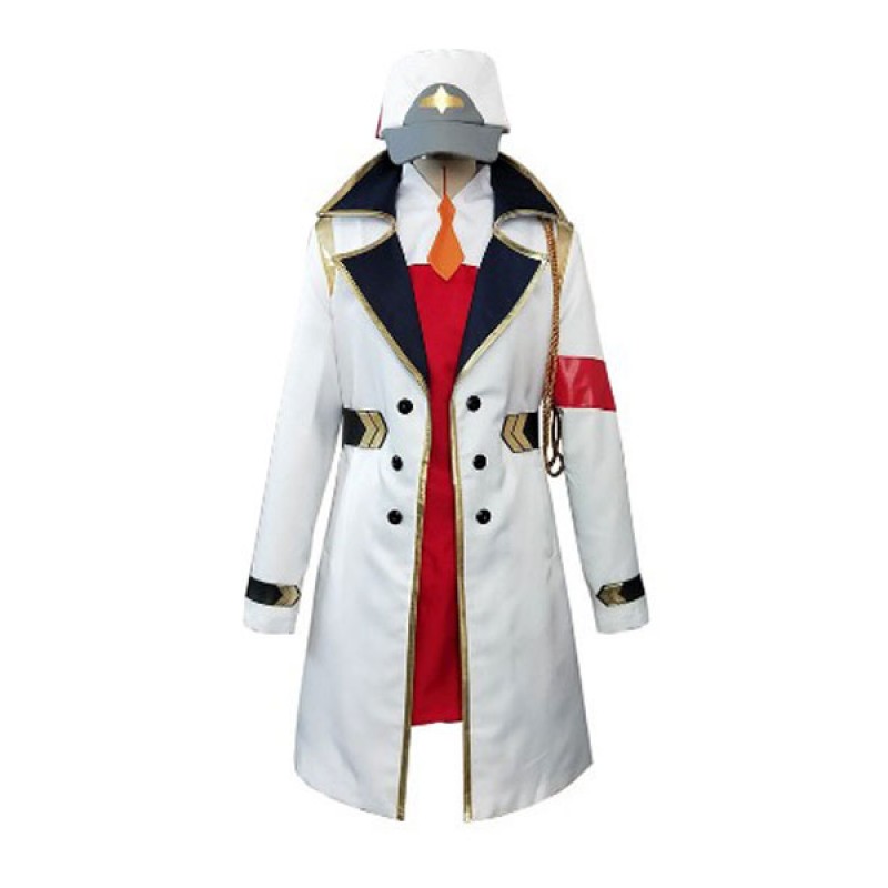 Darling In The FranXX Code 002 Zero Two Dust Coat Cosplay Coat Carnevale Halloween