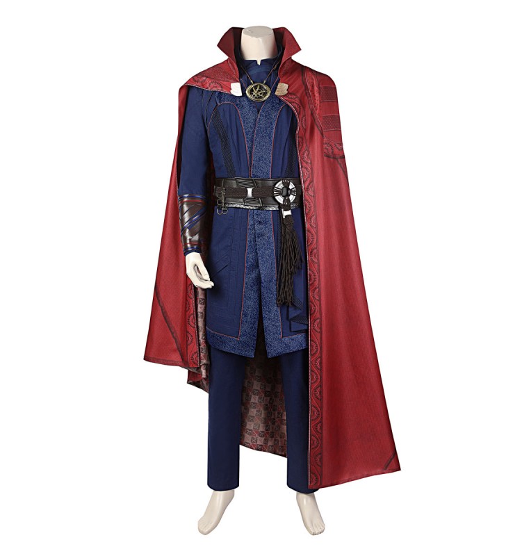 Film Marvel Doctor Strange 2 in the Multiverse of Madness 2023 Dr. Stephen Strange Collana PU Leather PU Leather Men #39;s Film Deluxe Edition Set