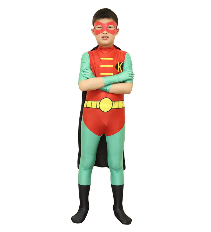 di Robin Kid della DC Comics Costumi Cosplay