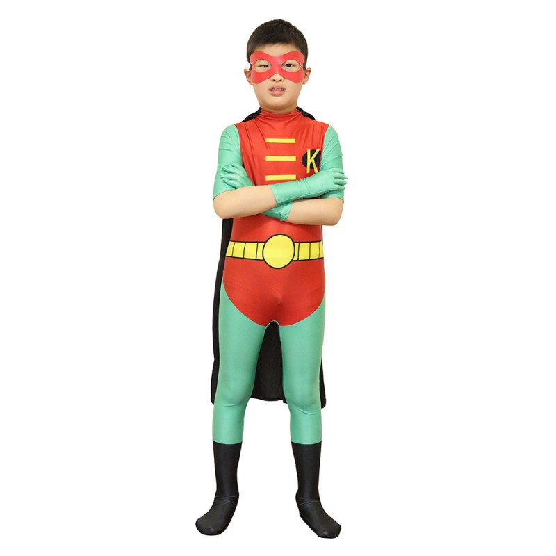 di Robin Kid della DC Comics Costumi Cosplay