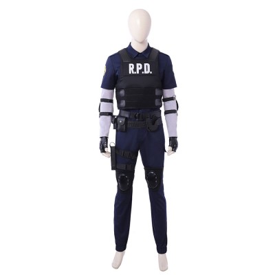 Resident Evil 2 Leon di Costumi Cosplay Halloween