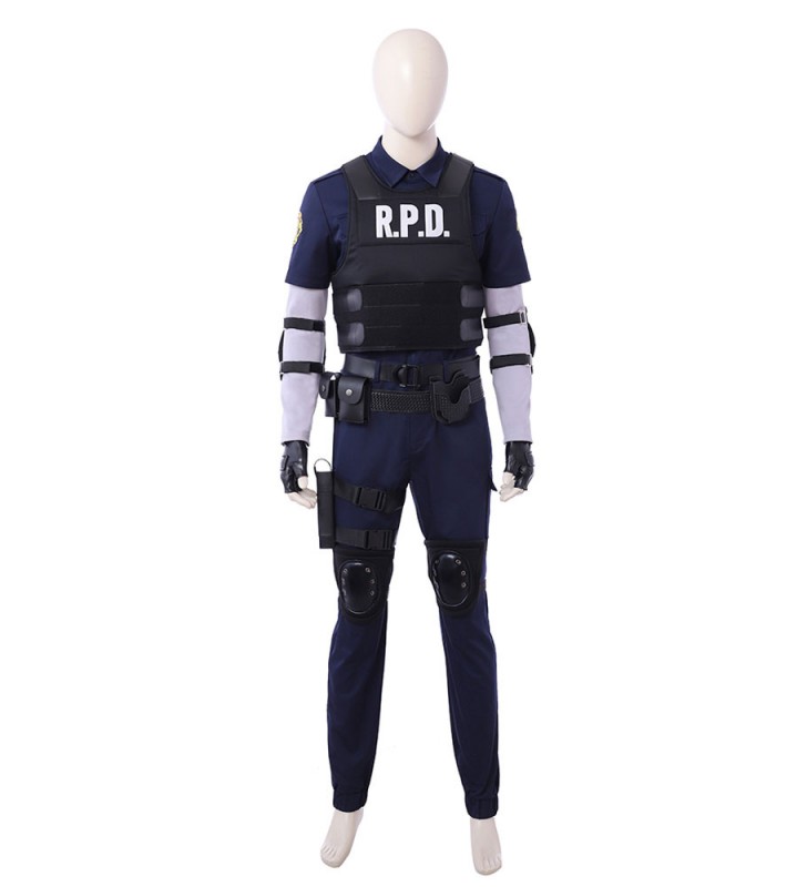 Resident Evil 2 Leon di Costumi Cosplay Halloween