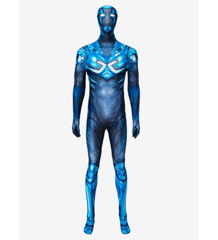 DC Comics Cosplay Blue Beetle Movie Cosplay Blue Beetle Costumi Cosplay Carnevale