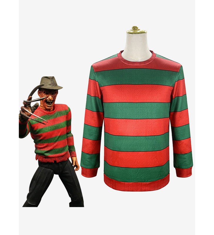 A Nightmare on Elm Street Film Cosplay Freddy Krueger Costumi Cosplay Carnevale
