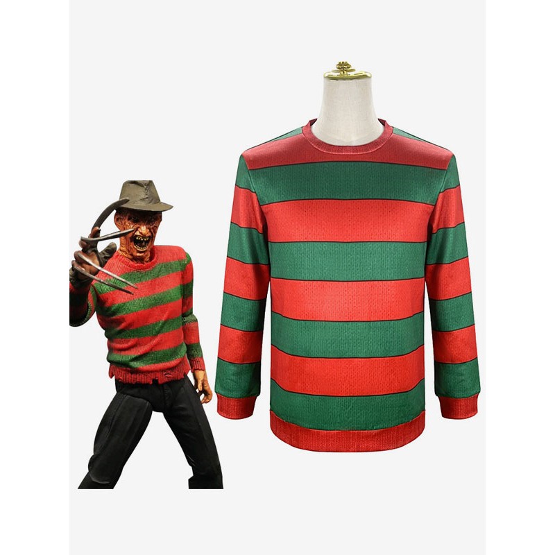 A Nightmare on Elm Street Film Cosplay Freddy Krueger Costumi Cosplay Carnevale