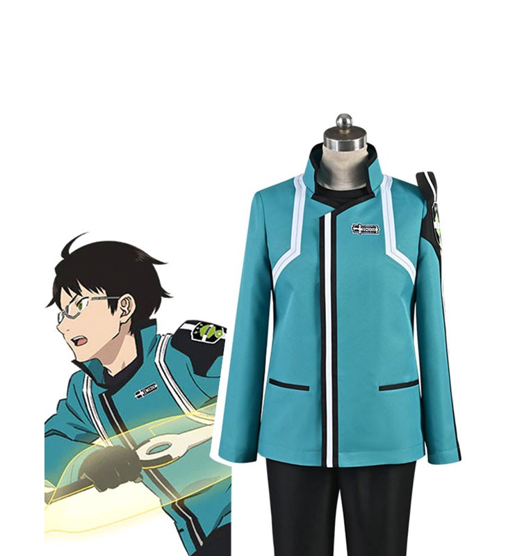 Set completo del di World Trigger Mikumo Osamu Costumi Cosplay