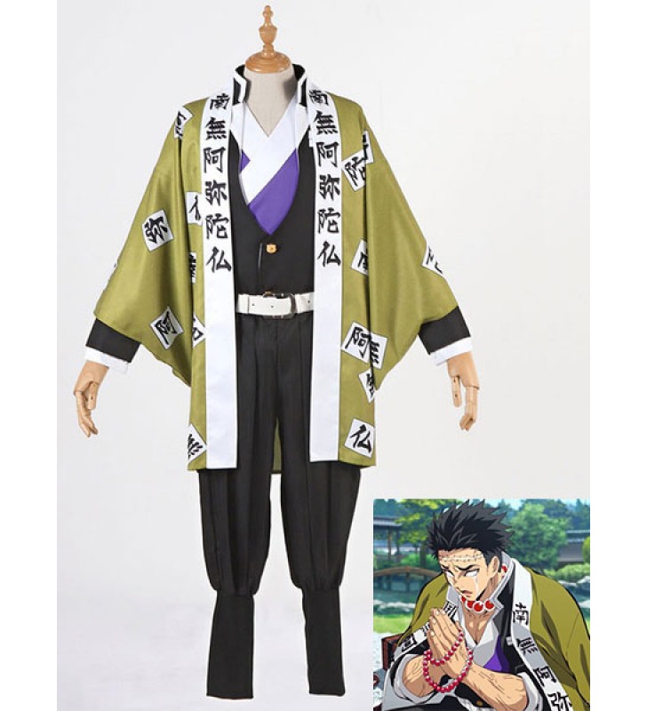 Costume Carnevale Himejima Gyoumei Cosplay Cosplay Demone Slayer: Kimetsu No Yaiba Set Cosplay Halloween