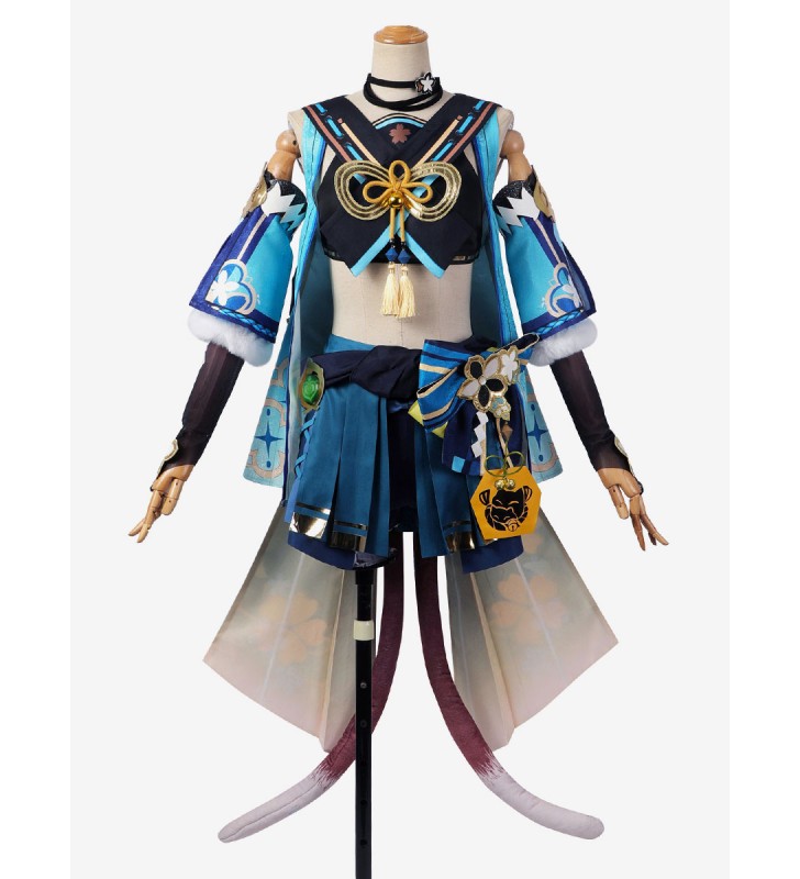 Genshin Impact Kirara Costumi Cosplay Carnevale