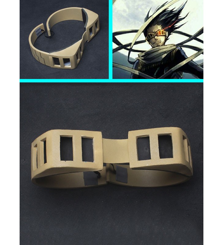 My Hero Academia Cosplay Aizawa Shouta Occhiali in oro chiaro Accessori Cosplay Carnevale Halloween