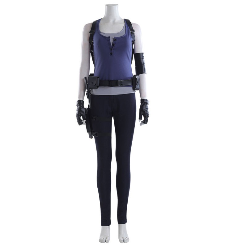 Resident Evil 3 Remake Jill Valentine Outfit Costumi Cosplay Carnevale Halloween