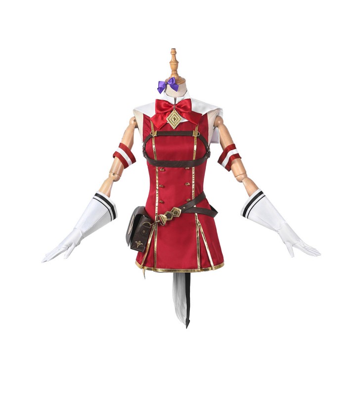 Uma Musume Bella Derby Gold Ship Completo Costumi Cosplay Halloween