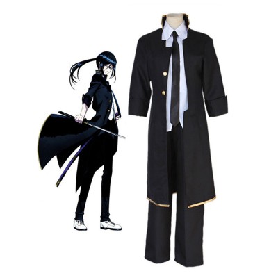 Costume Carnevale K uomo cappotto set Anime Giapponese nero in panno uniforme Costumi Cosplay Carnevale Halloween