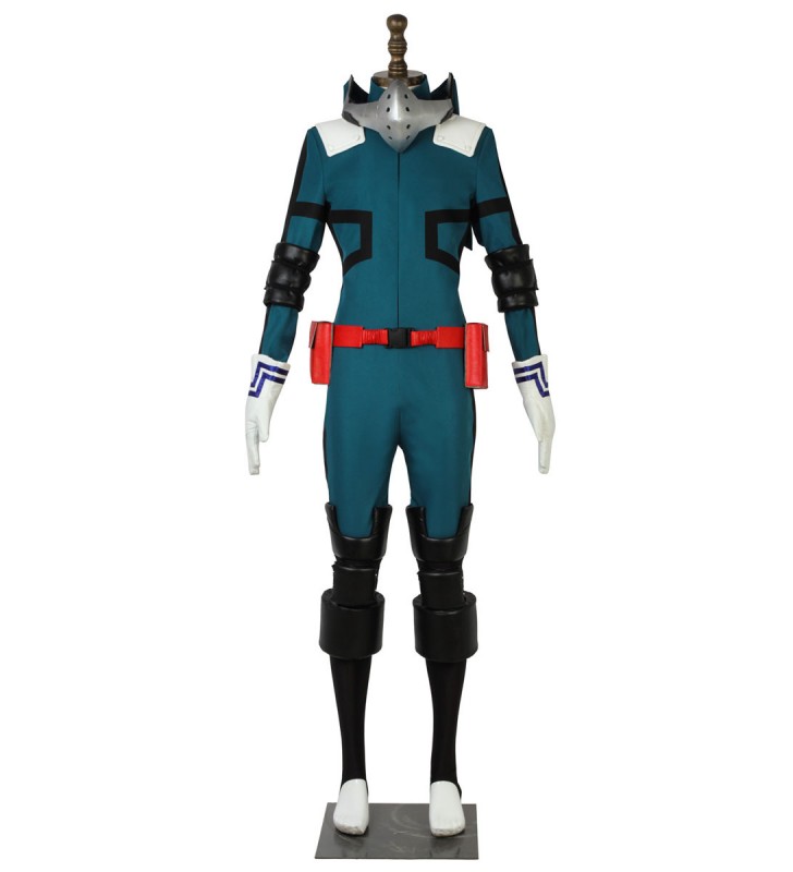 Costume Carnevale Costumi Cosplay Deku Midoriya Izuku Uniform Cloth Tuta My Hero Academia Cosplay Carnevale Halloween