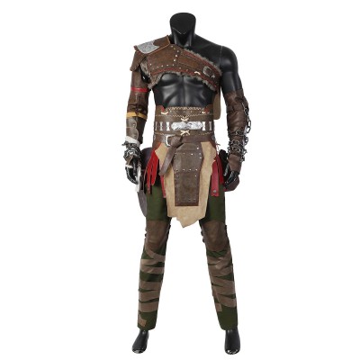 God of War Gioco Cosplay Ragnarok Kratos Costumi Cosplay Carnevale