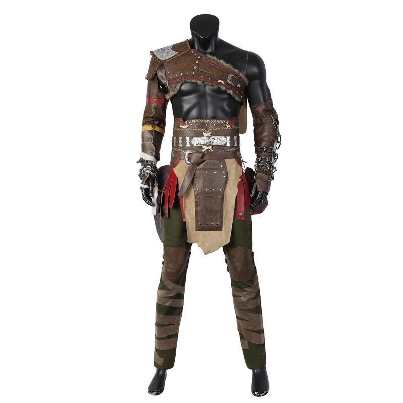 God of War Gioco Cosplay Ragnarok Kratos Costumi Cosplay Carnevale