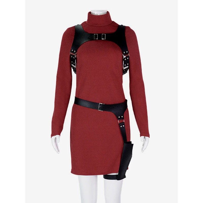 Resident Evil 4 Remake Gioco Cosplay Ada Wong Abiti Cosplay Halloween