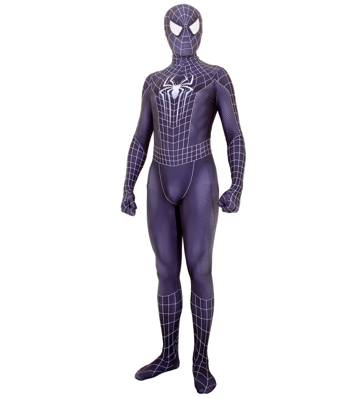 Marvel Comics Venom Spider Man Tuta nera Marvel Comics Film Costumi Cosplay Carnevale