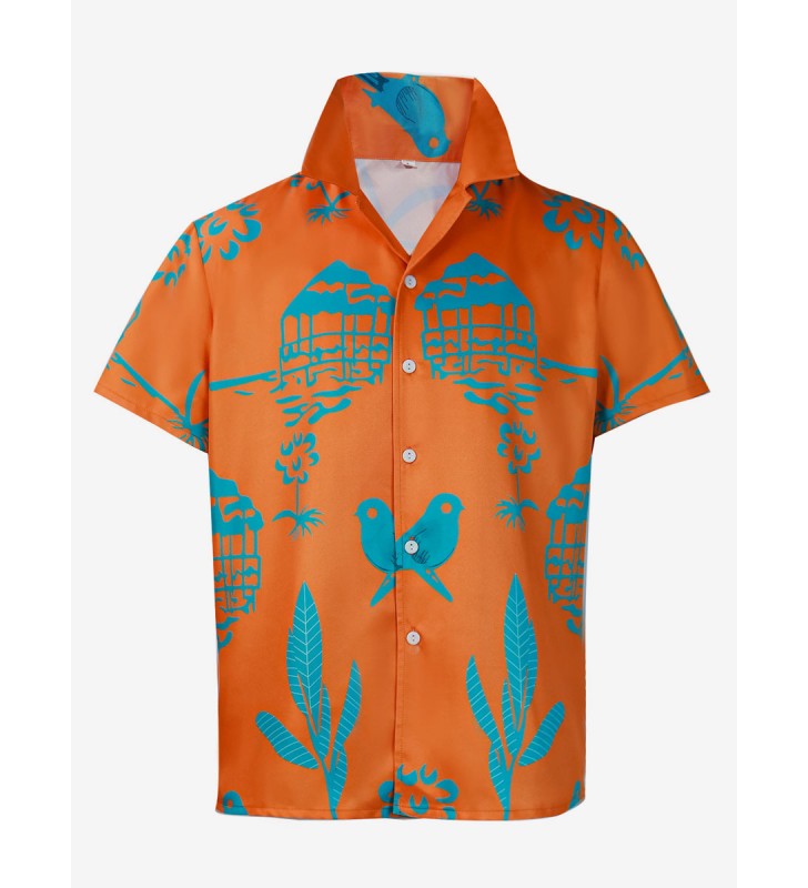 Barbie Movie Cosplay Ken Cosplay Camicia Hawaii Carnevale Halloween