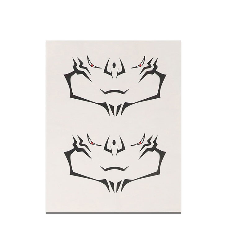 Jujutsu Kaisen Stregoneria Lotta Ryomensukuna Cosplay Tatto Accessorio Cosplay Prop Halloween