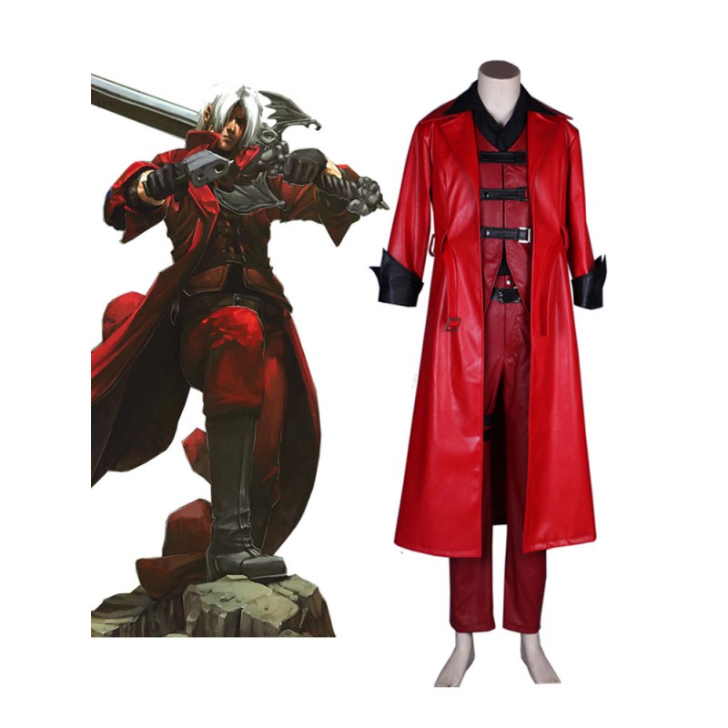 Devil May Cry I Dante Poliuretano PU Costumi Cosplay Carnevale Halloween