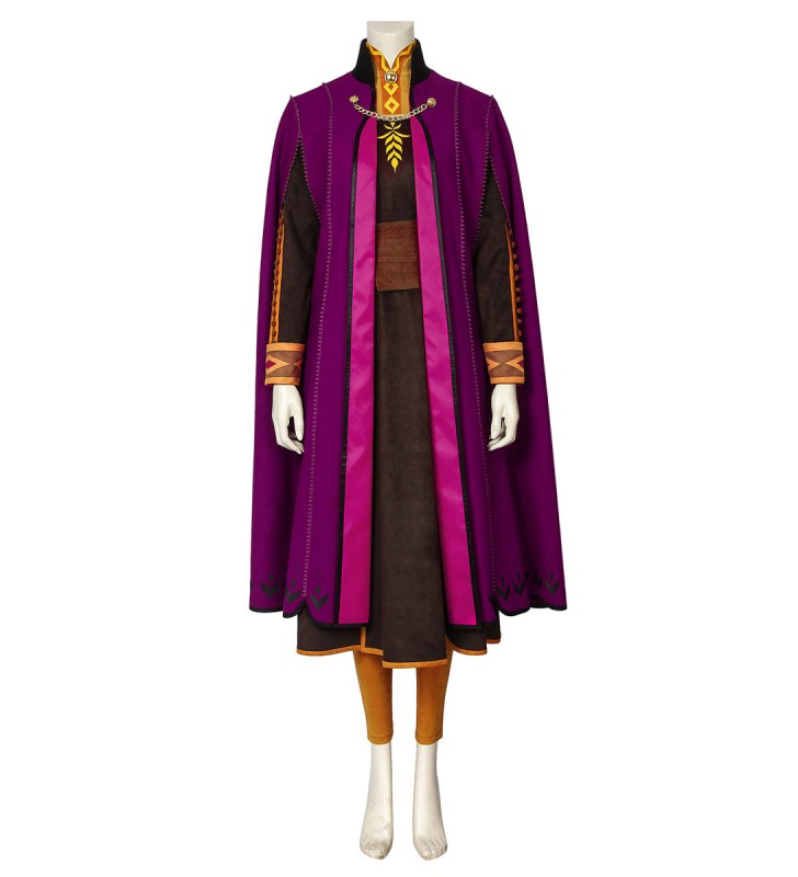 Frozen Anna Frozen Costumi Cosplay Carnevale Halloween