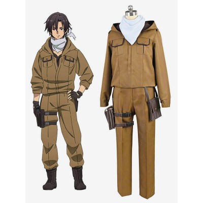 86 Eightysix Novel Series Shinei Nozen Uniforme Set completo Costumi Cosplay Carnevale