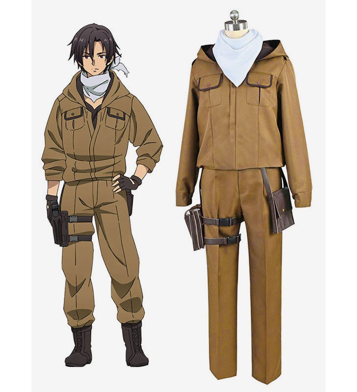 86 Eightysix Novel Series Shinei Nozen Uniforme Set completo Costumi Cosplay Carnevale